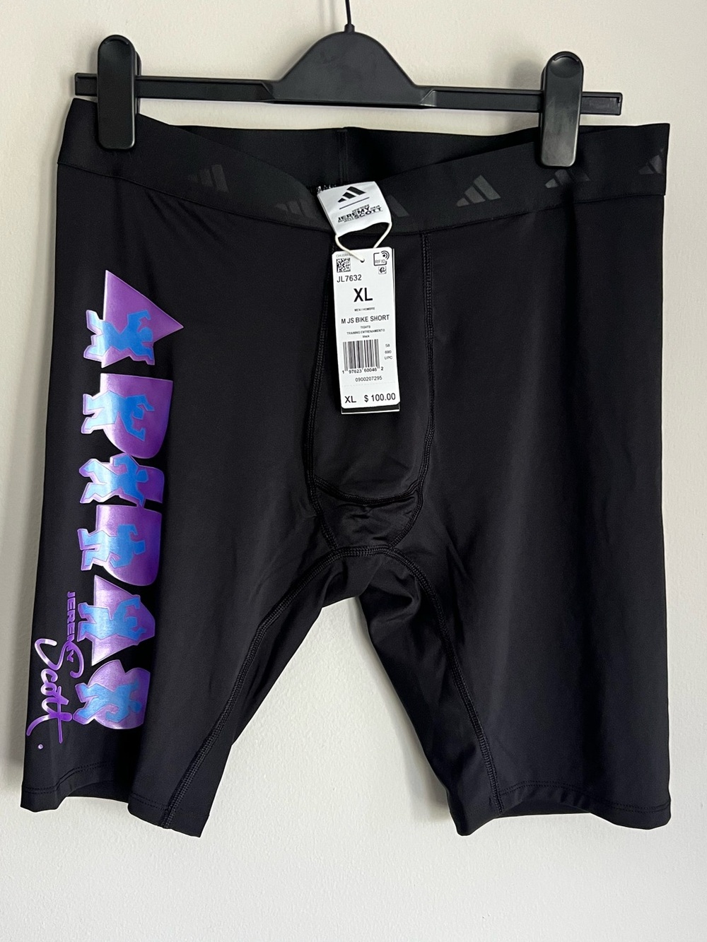ADIDAS X JEREMY SCOTT BIKE SHORT SIZE XL